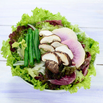 E3. Braised Shiitake Mushroom Salad - VEG