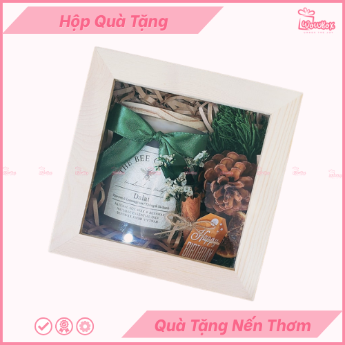 Hộp Quà Tặng Nến Thơm - HQNT01